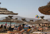 Zum Vergrößern klicken ! (Strandbild Agadir)
